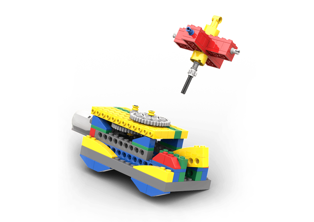 spinning top bouncer